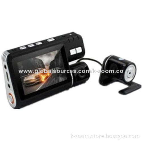 Vehicle Data Recorder, 2 Channels, Maximum 1,920 x 1,080P/25fps Front